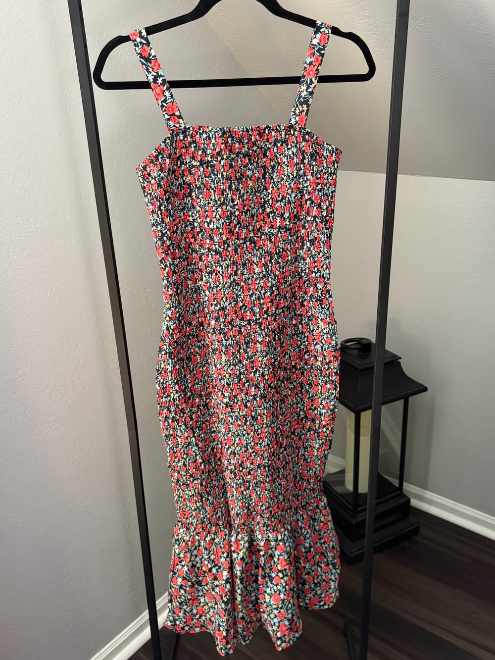 PRETTYGARDEN FLORAL STRETCH DRESS